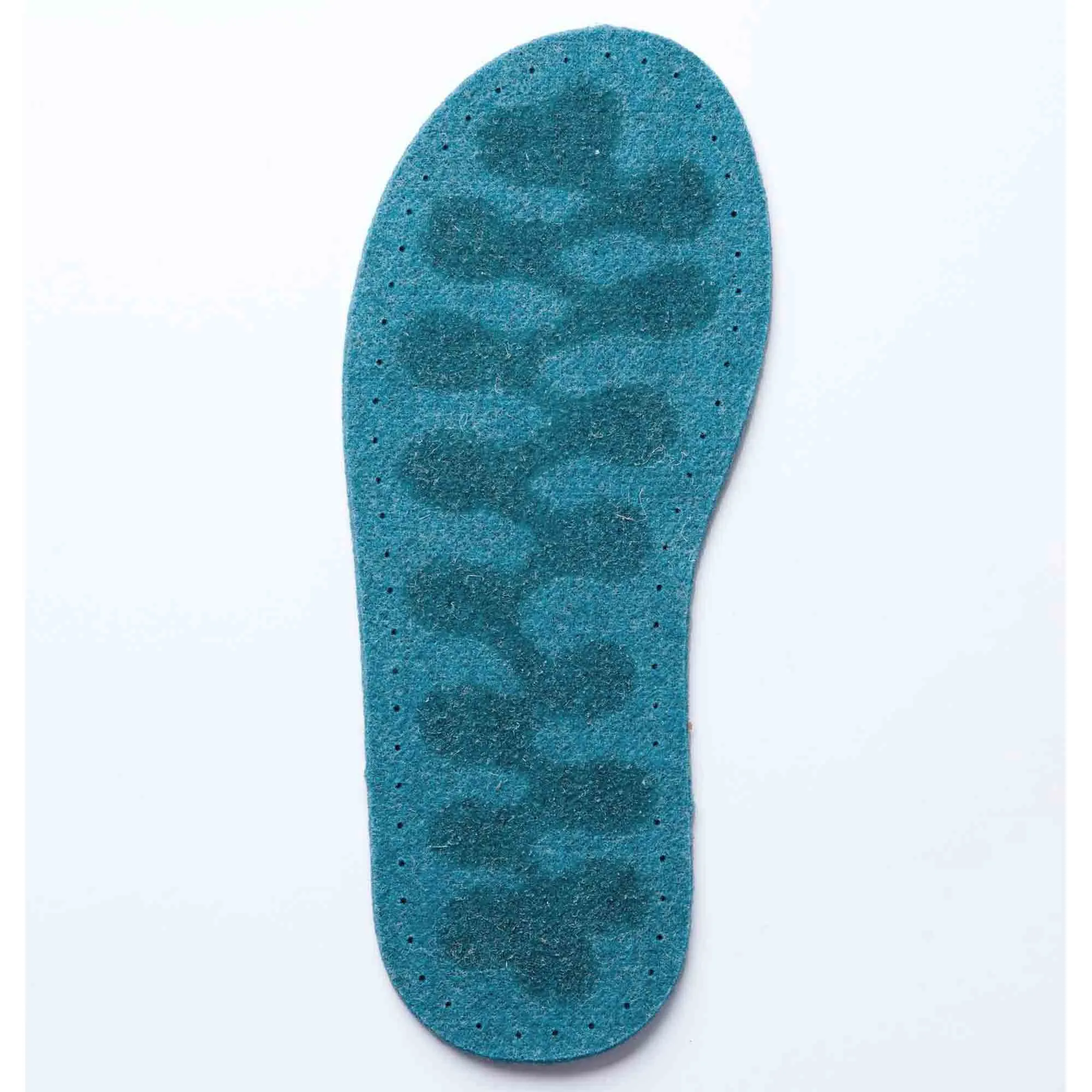 Thick Wool Felt Soles with Latex Grip  - Adult sizes
