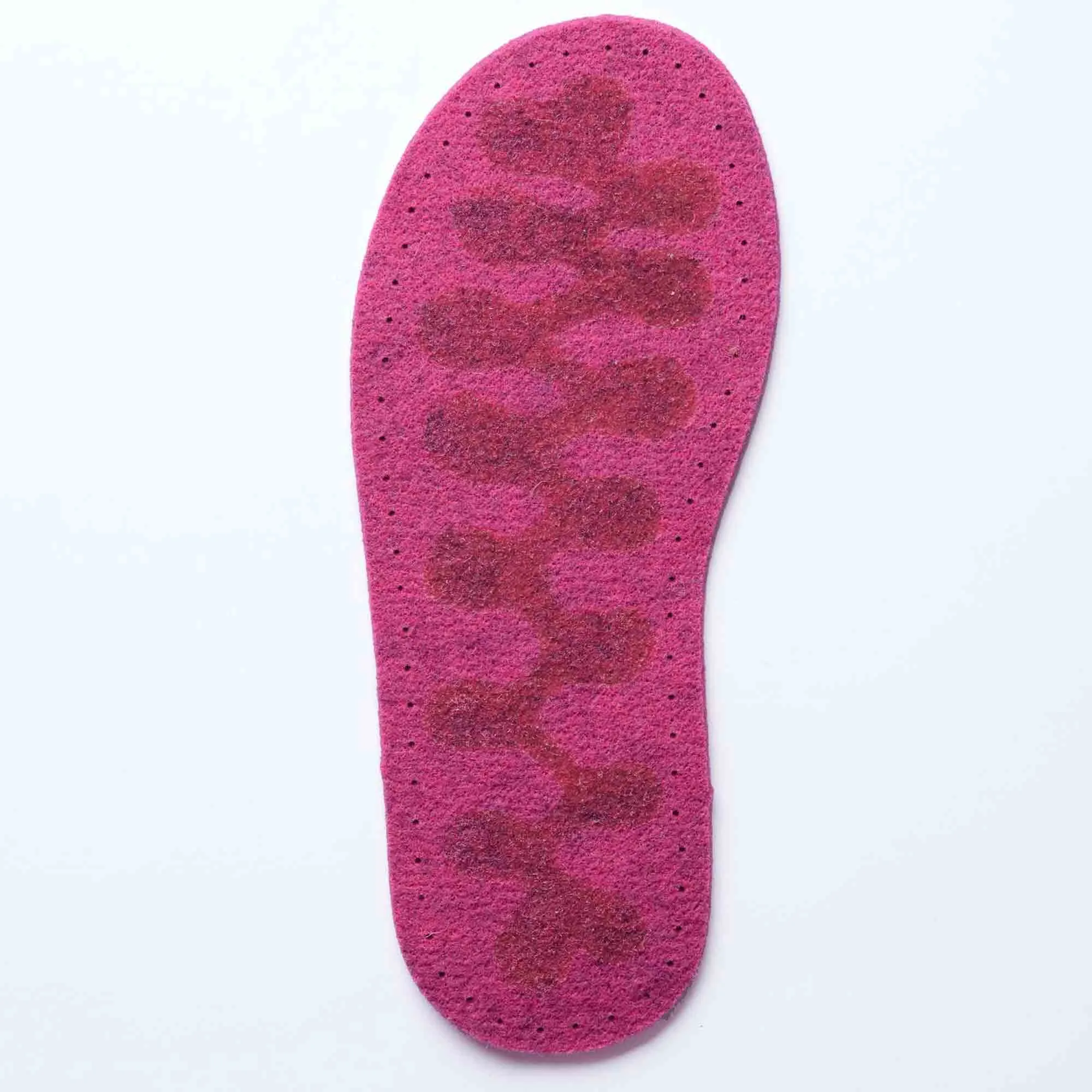 Thick Wool Felt Soles with Latex Grip  - Adult sizes