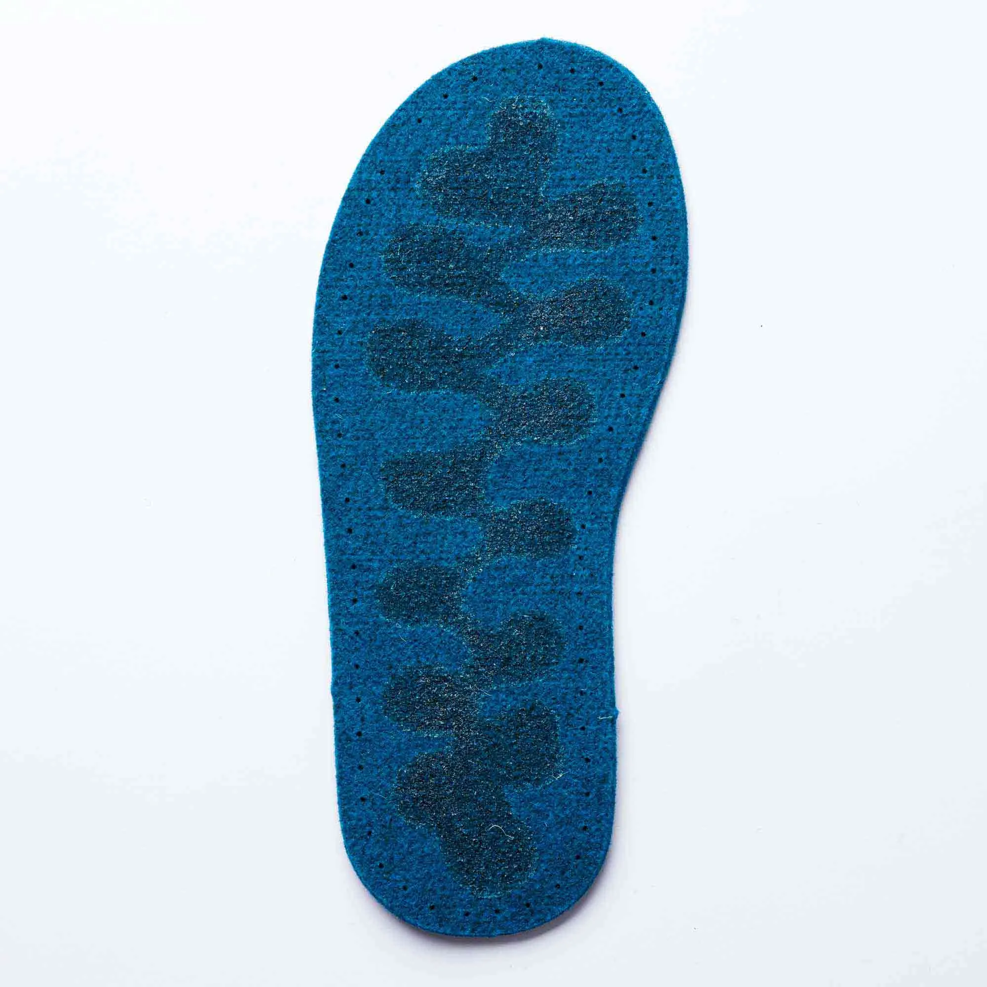 Thick Wool Felt Soles with Latex Grip  - Adult sizes