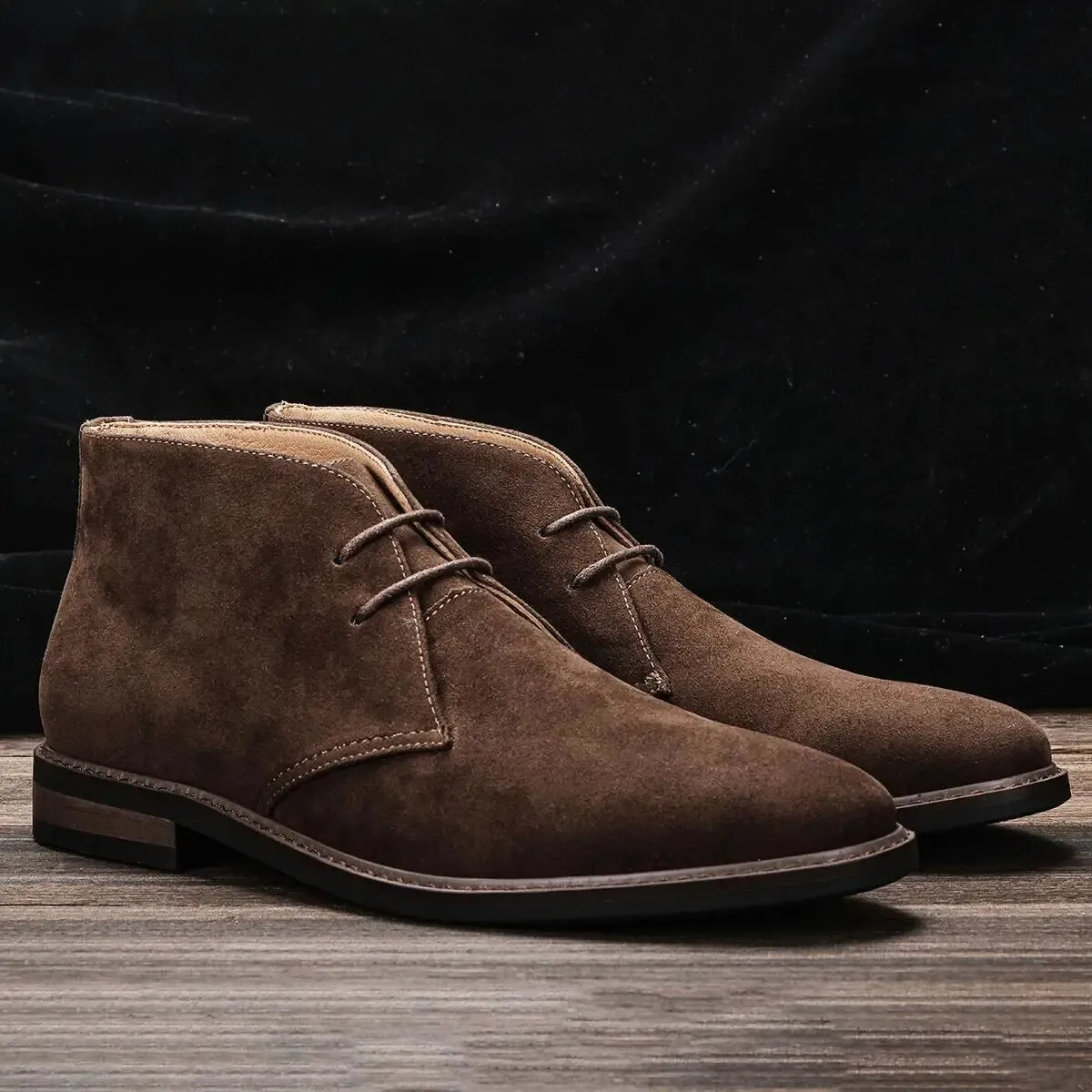 Timeless Suede Chukka Boots for Men