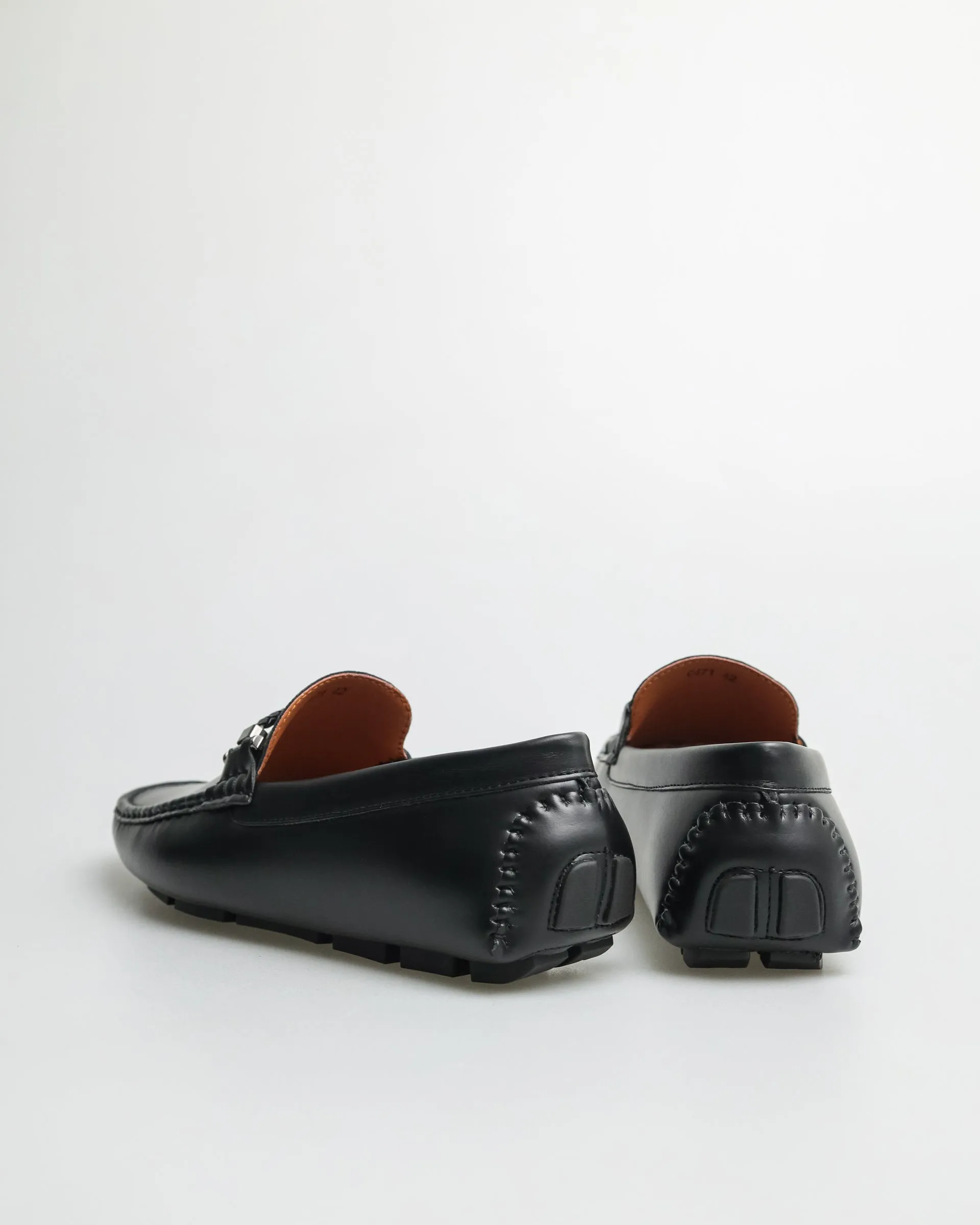 Tomaz C471 Men's Braided Buckle Moccasins