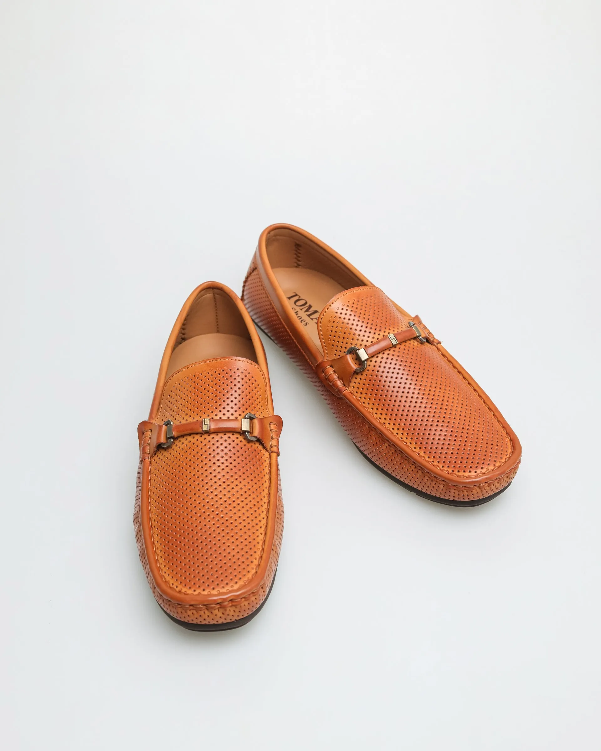 Tomaz C544 Men's Buckle Moccasins