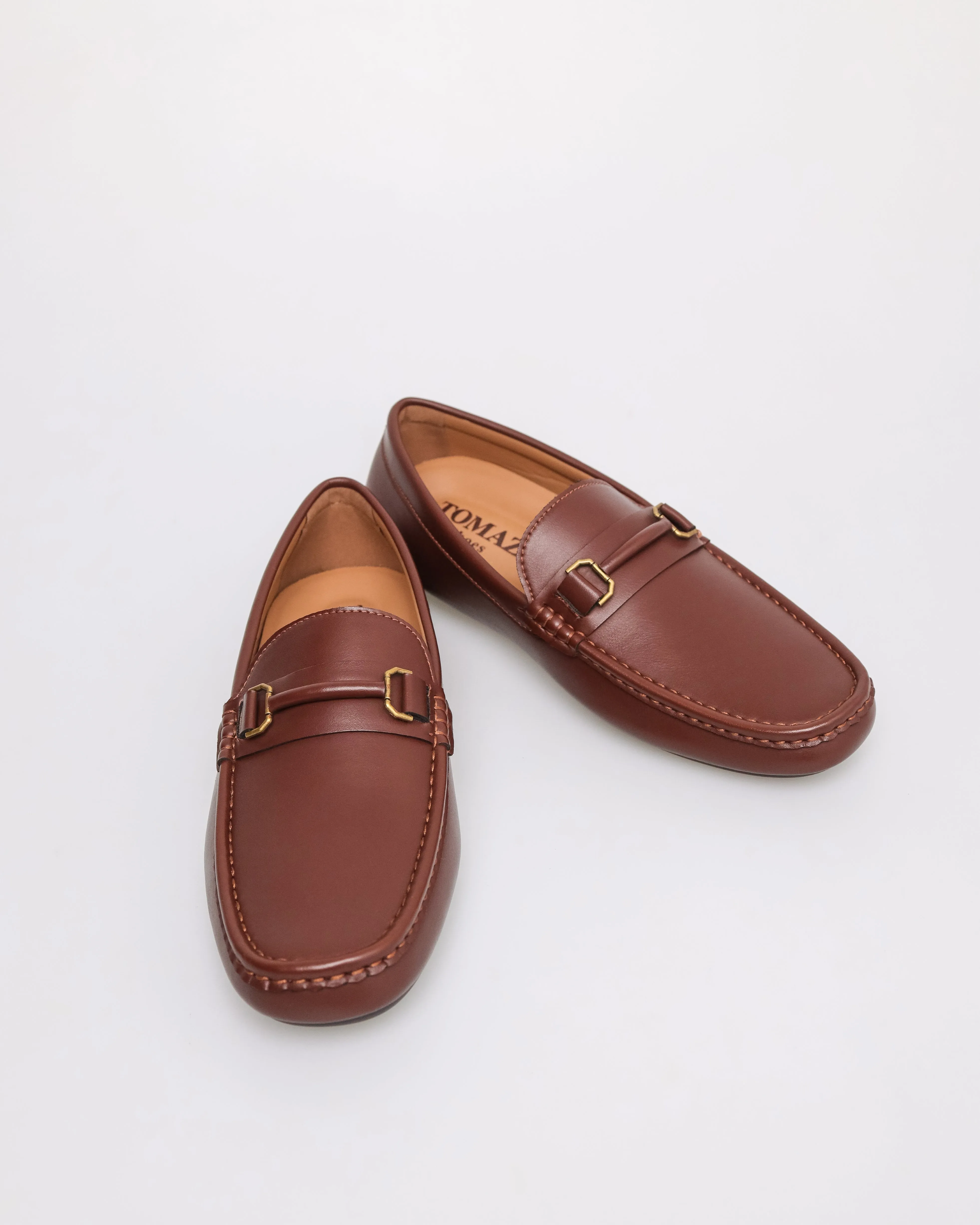 Tomaz C548 Men's Buckle Moccasins