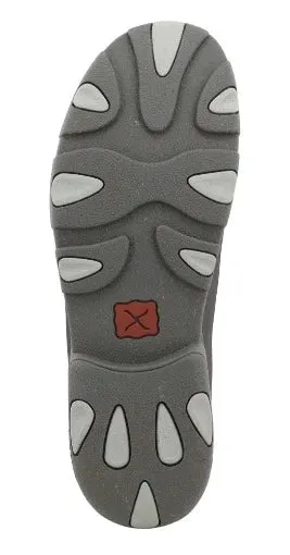 Twisted X Men's Grey Rubberized DuraTWX Chukka Driving Moc
