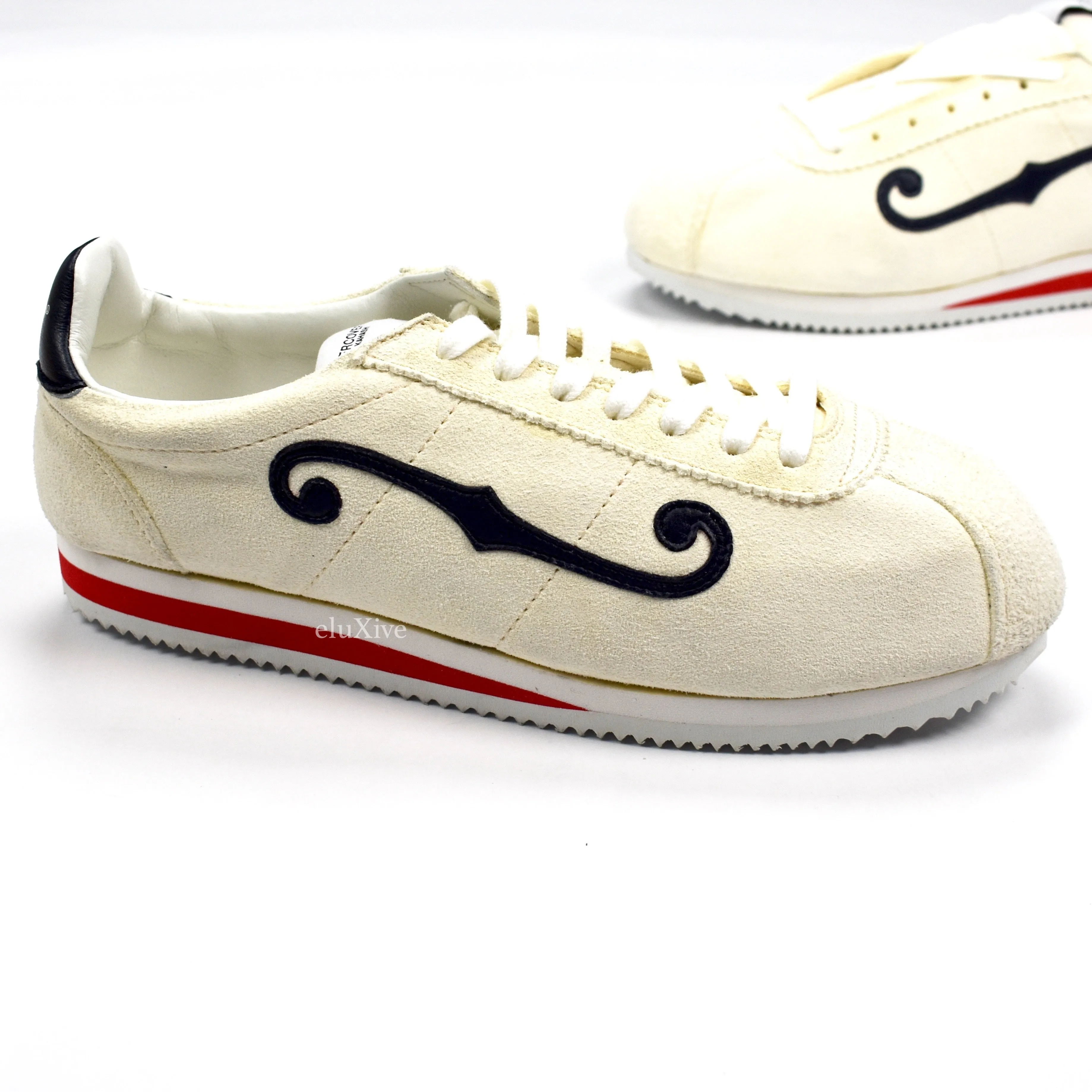 Undercover - Cream Suede 'Cortez' Sneakers