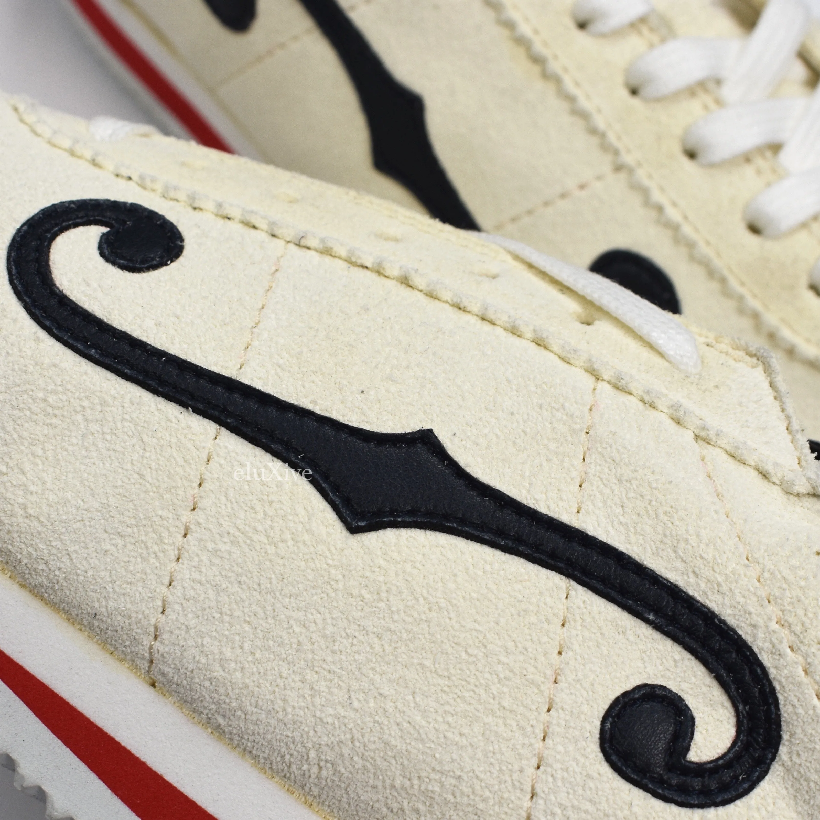 Undercover - Cream Suede 'Cortez' Sneakers