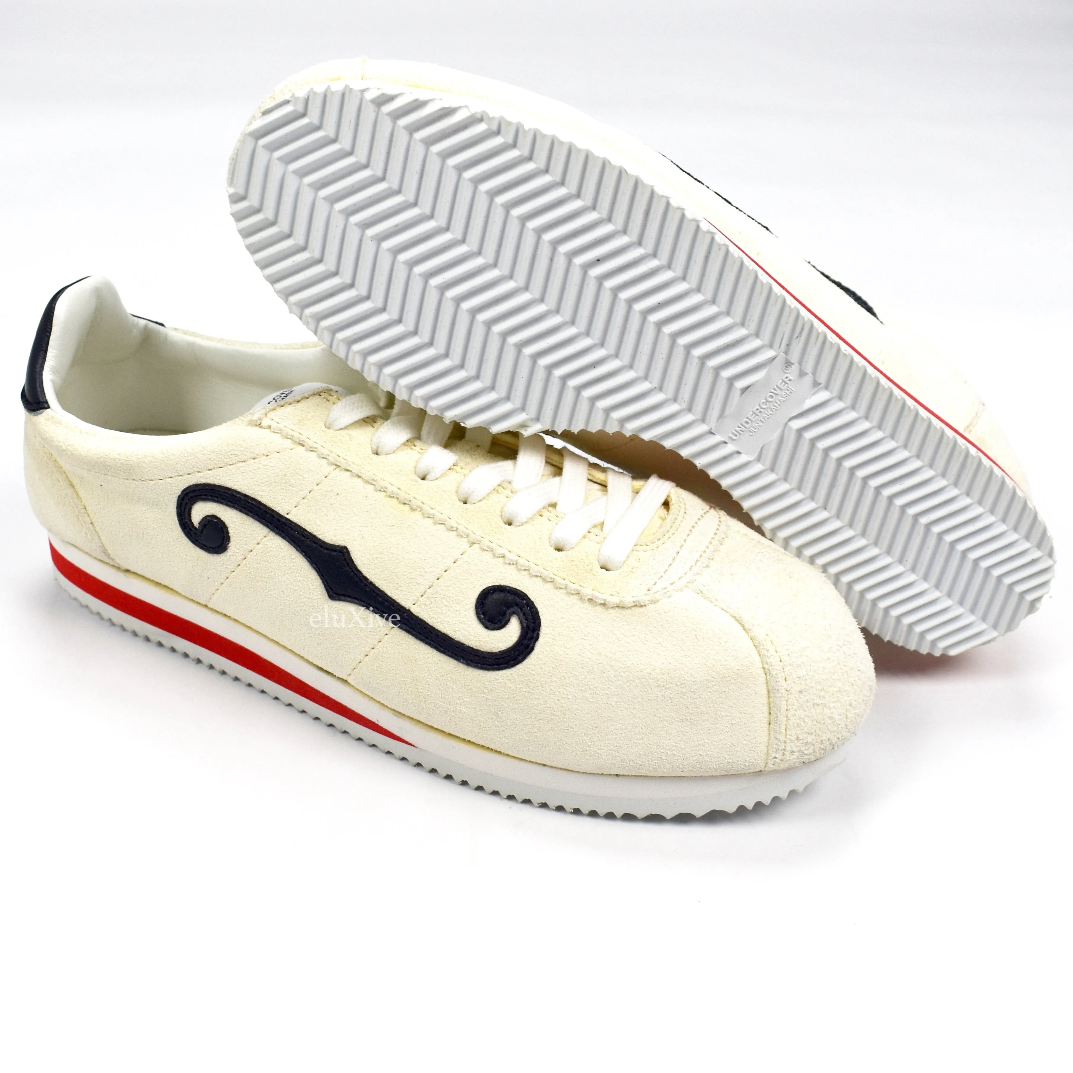 Undercover - Cream Suede 'Cortez' Sneakers