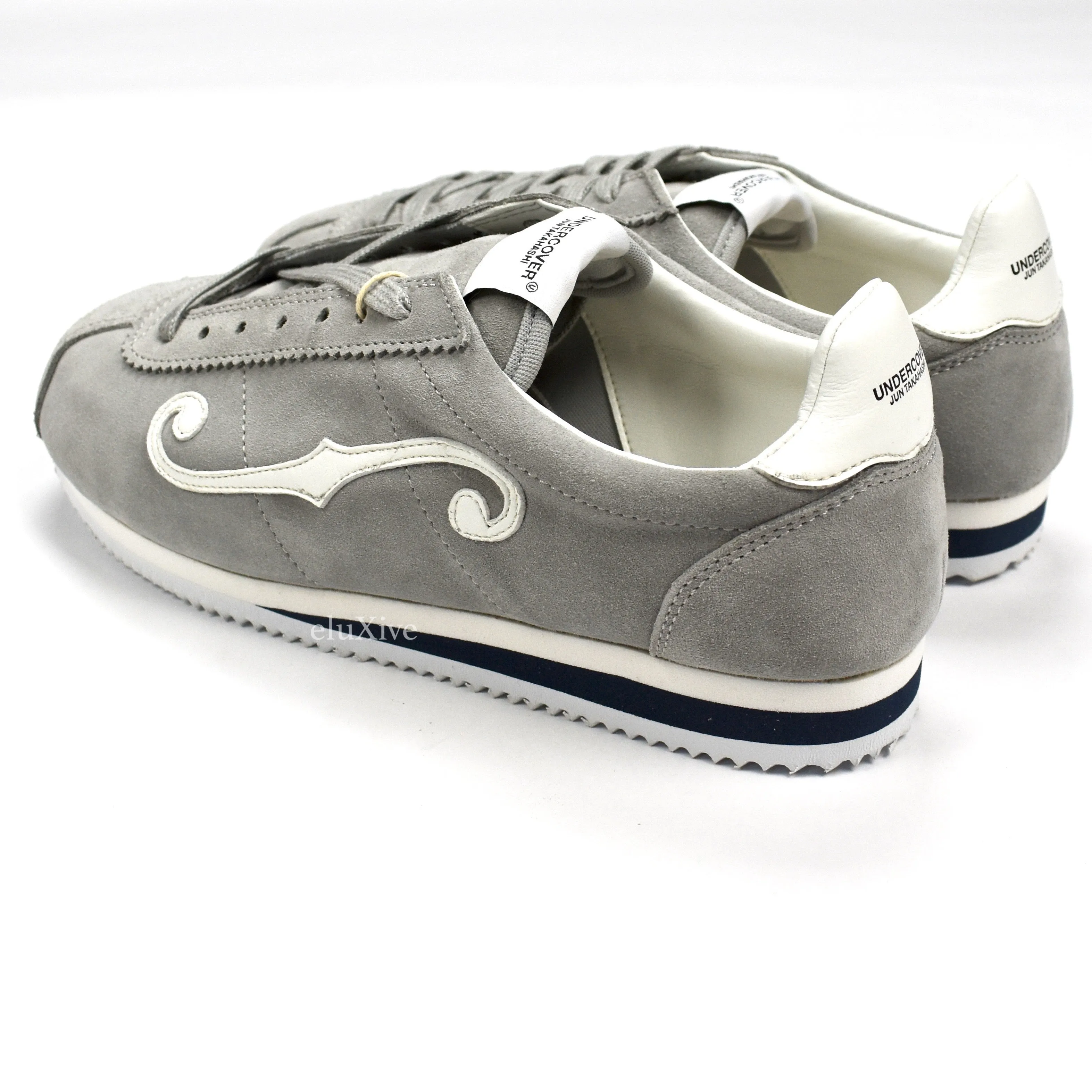 Undercover - Gray Suede 'Cortez' Sneakers