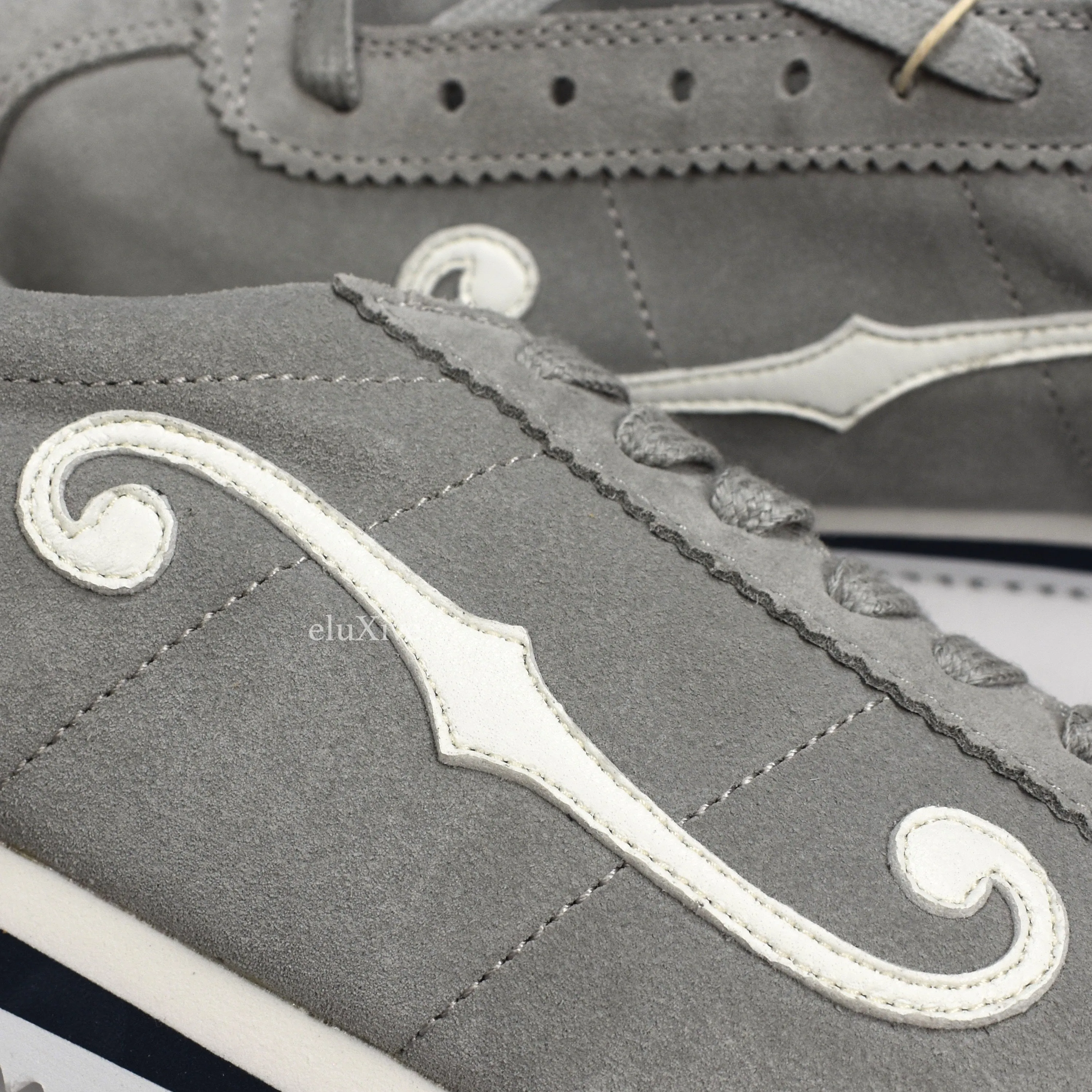 Undercover - Gray Suede 'Cortez' Sneakers