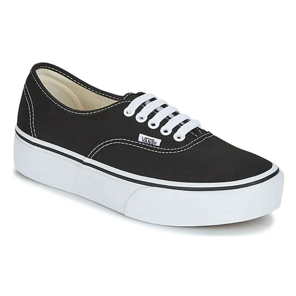 Vans Women's Authentic Platform - Black