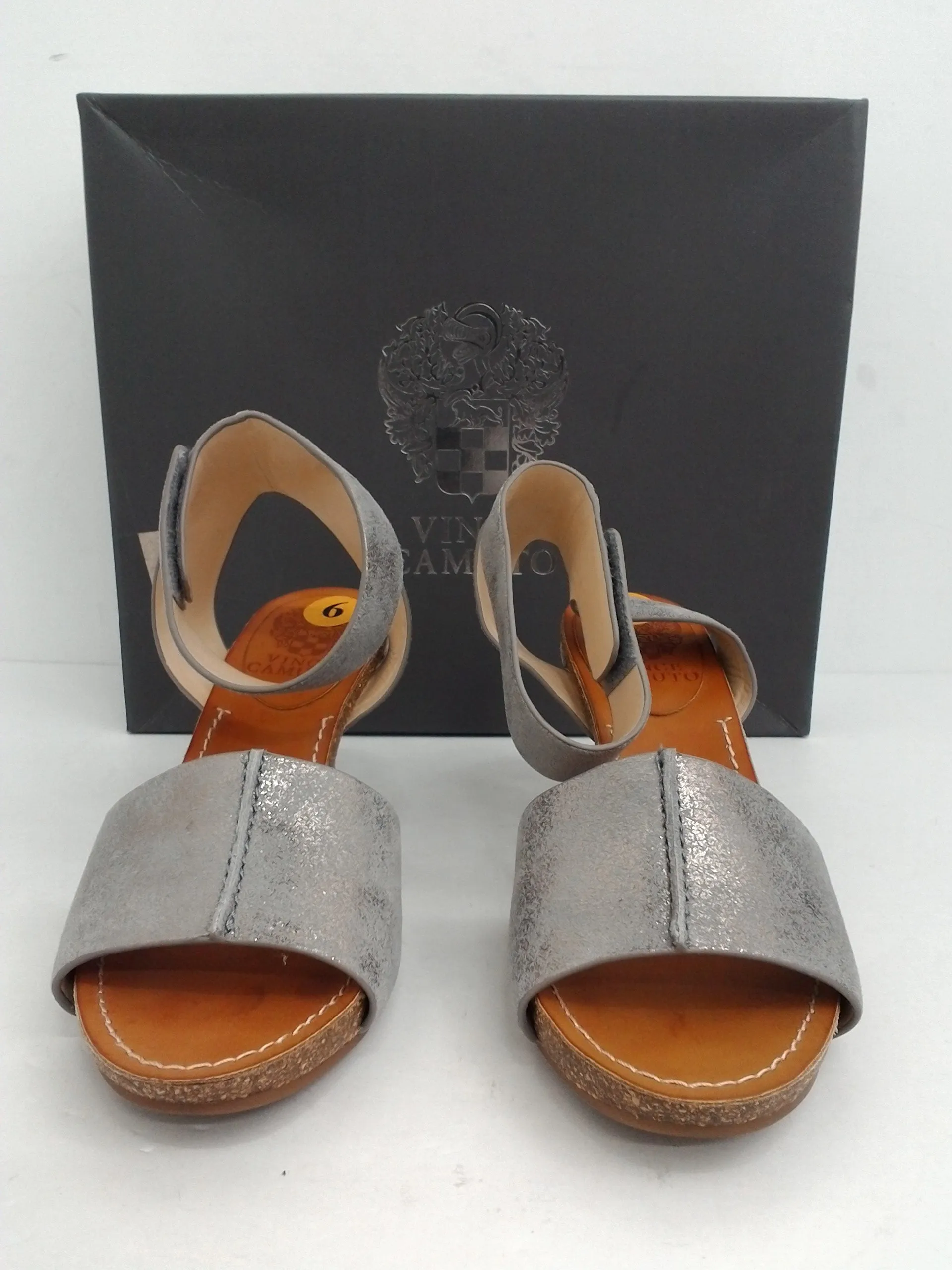 Vince Camuto Women's Odela Metal Grey Metal Dust Size 6 M