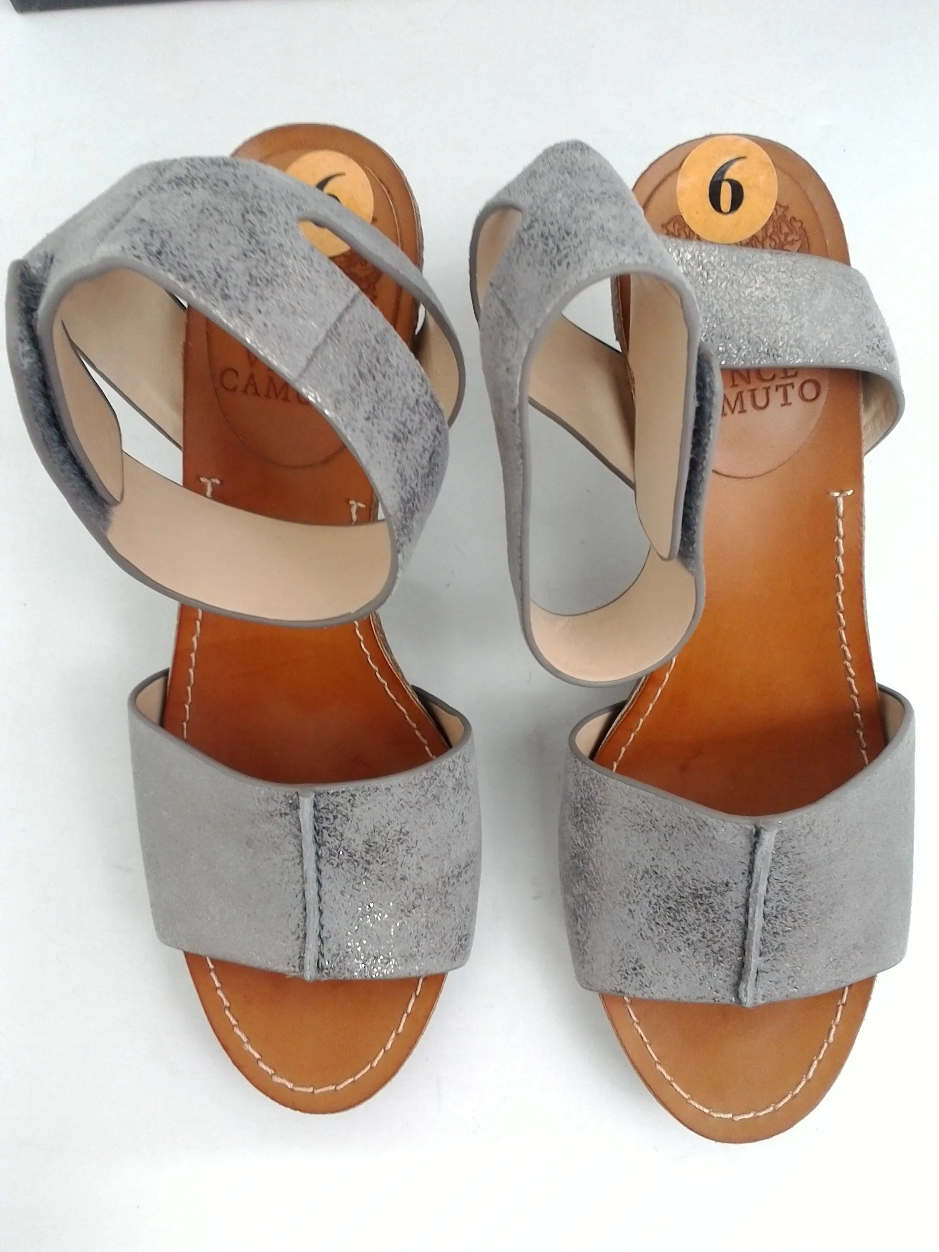Vince Camuto Women's Odela Metal Grey Metal Dust Size 6 M