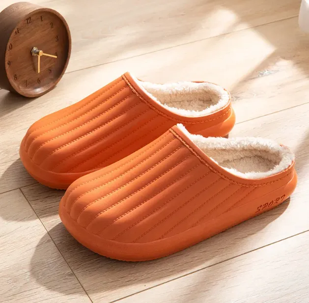 Waterproof Plush Slippers