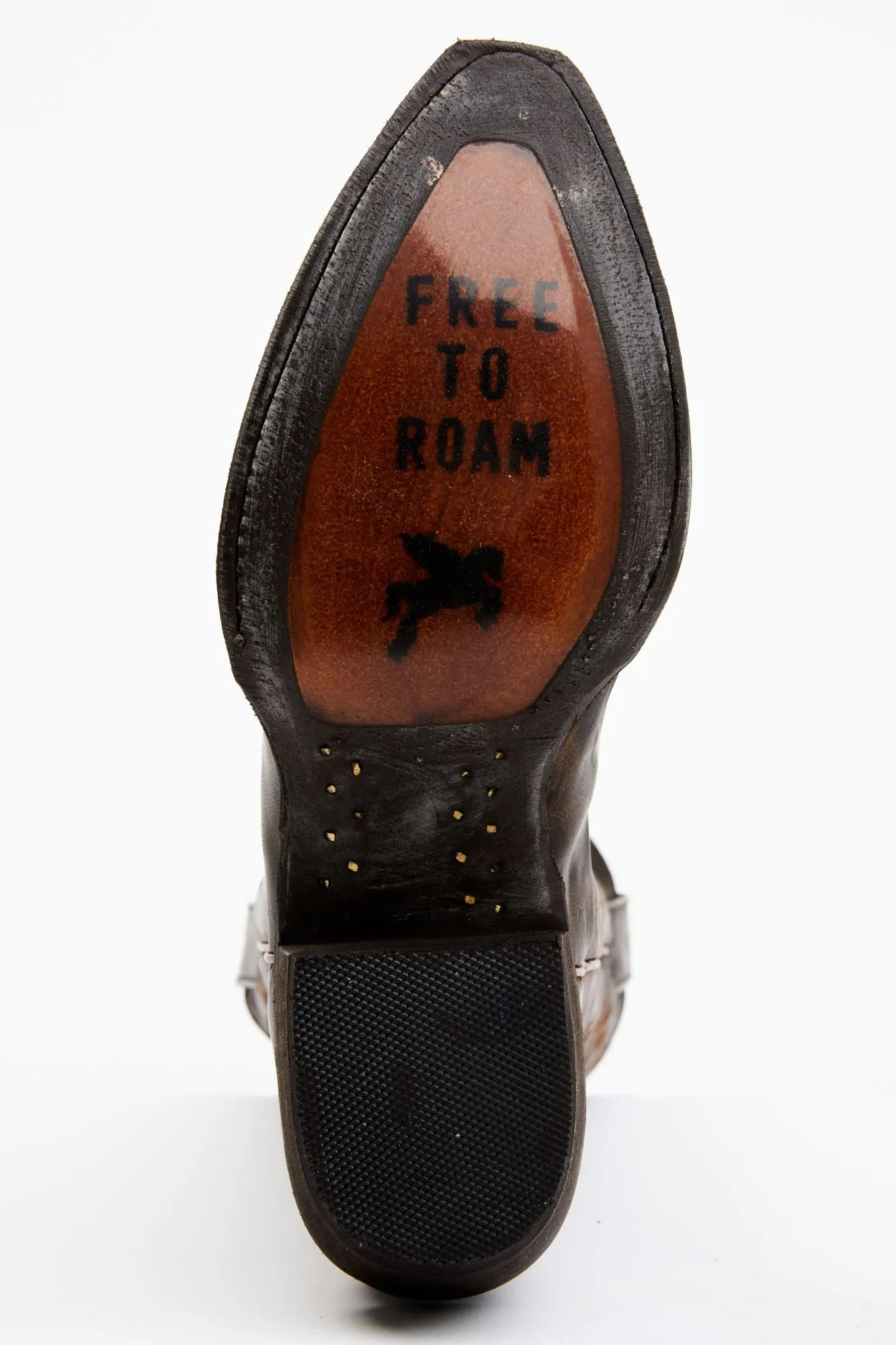 Wheeler Chocolate Western Performance Boots - Snip Toe