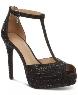 Women'S Chacey Embellished T-Strap Platform Pumps