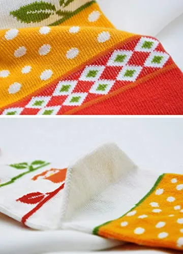 Women's Tabi Flip Flop Socks - 4 Pairs