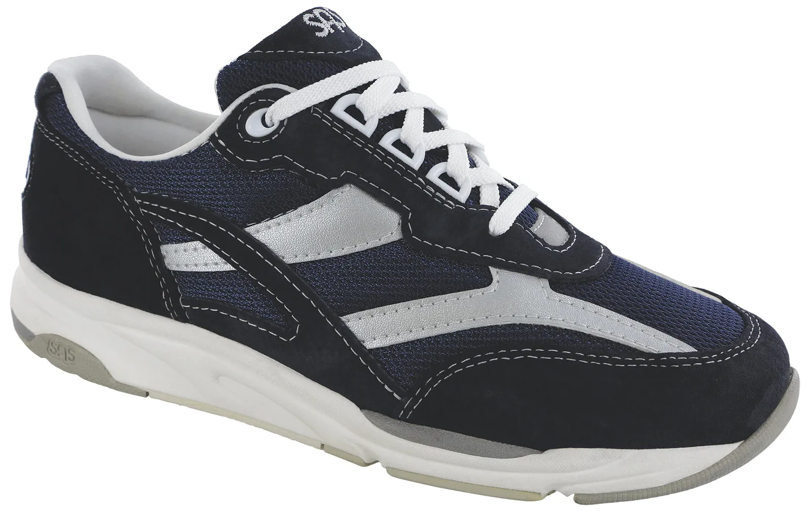 Women's Tour Mesh Lace Up Sneaker in Blue