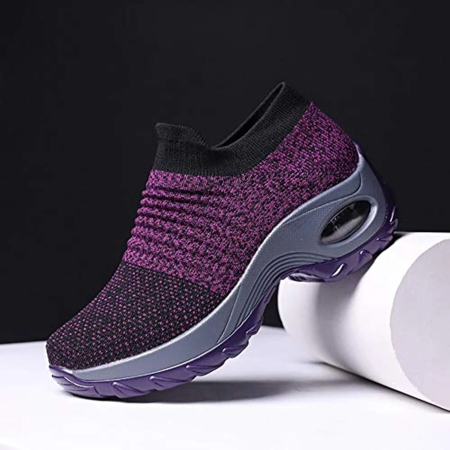 Women's Walking Shoes Sock Sneakers