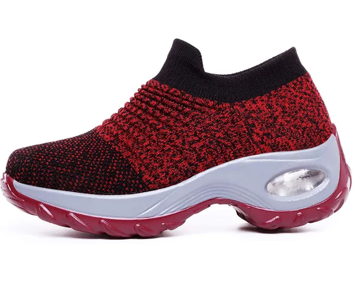 Women's Walking Shoes Sock Sneakers