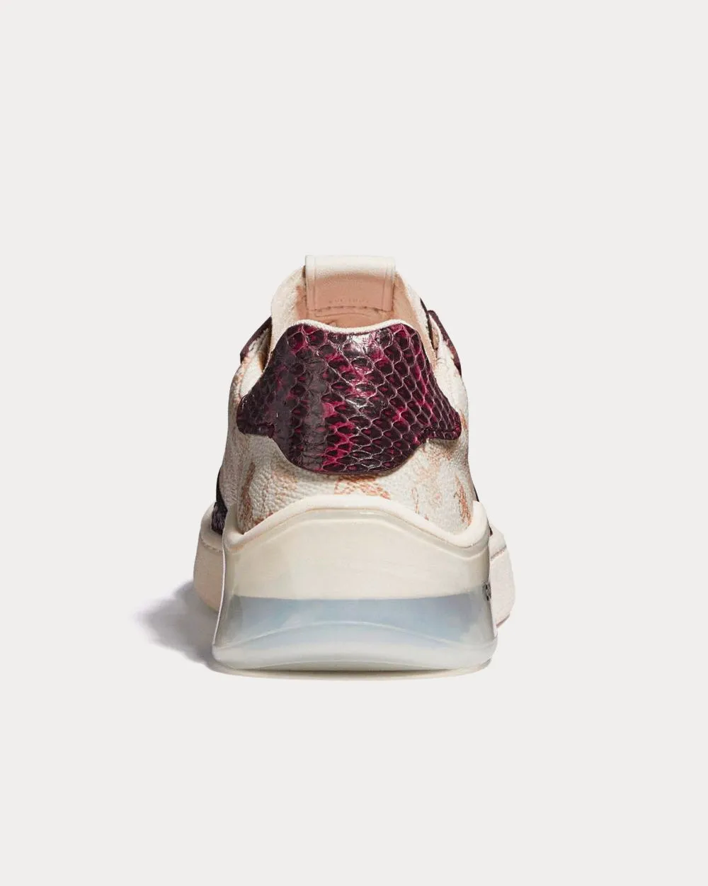 x Basquiat Citysole Court Ivory & Wine Low Top Sneaker Sneaker