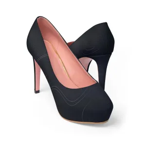 YE Midnight platform Women's Platform Heels