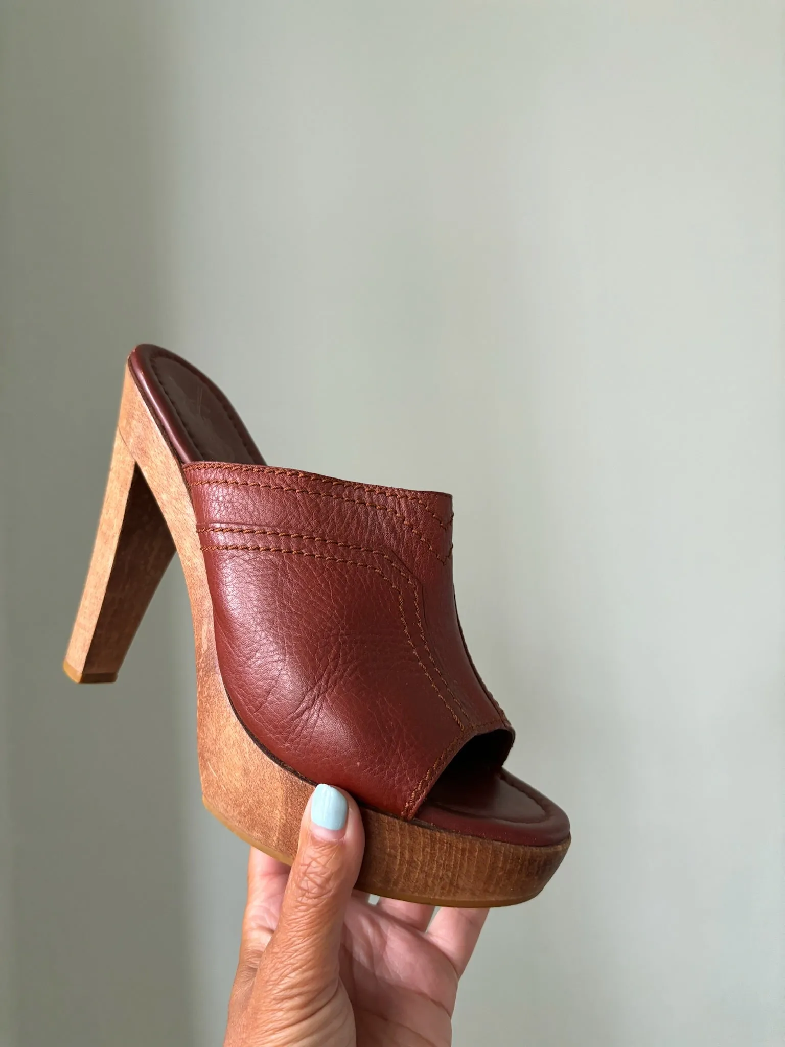 Yves Saint Laurent platform sandals