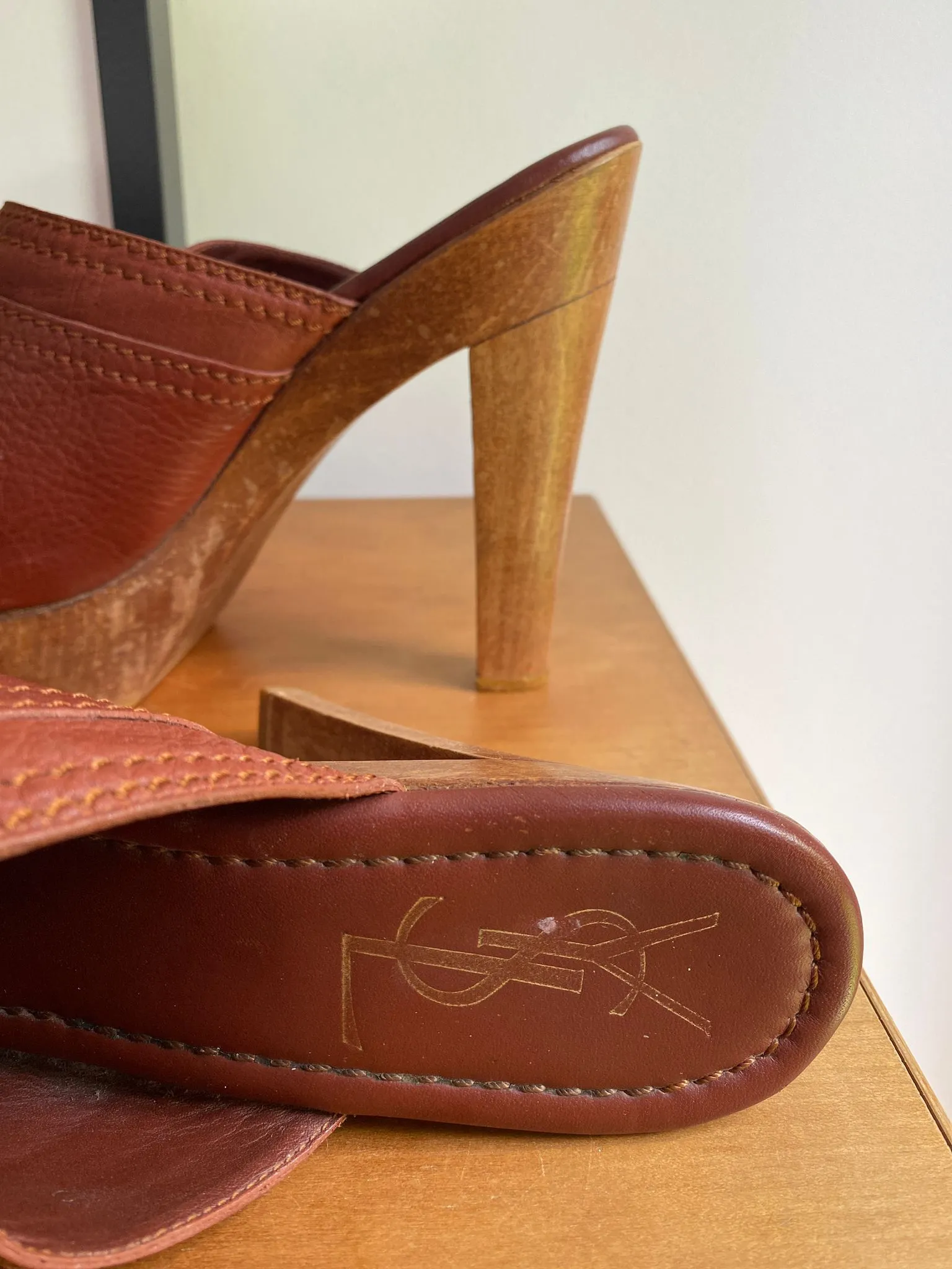 Yves Saint Laurent platform sandals