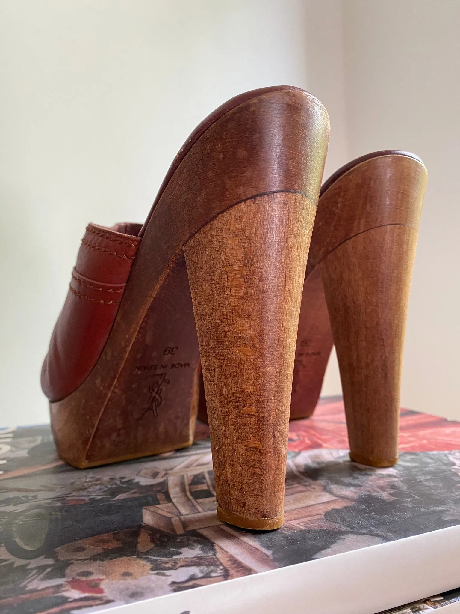 Yves Saint Laurent platform sandals