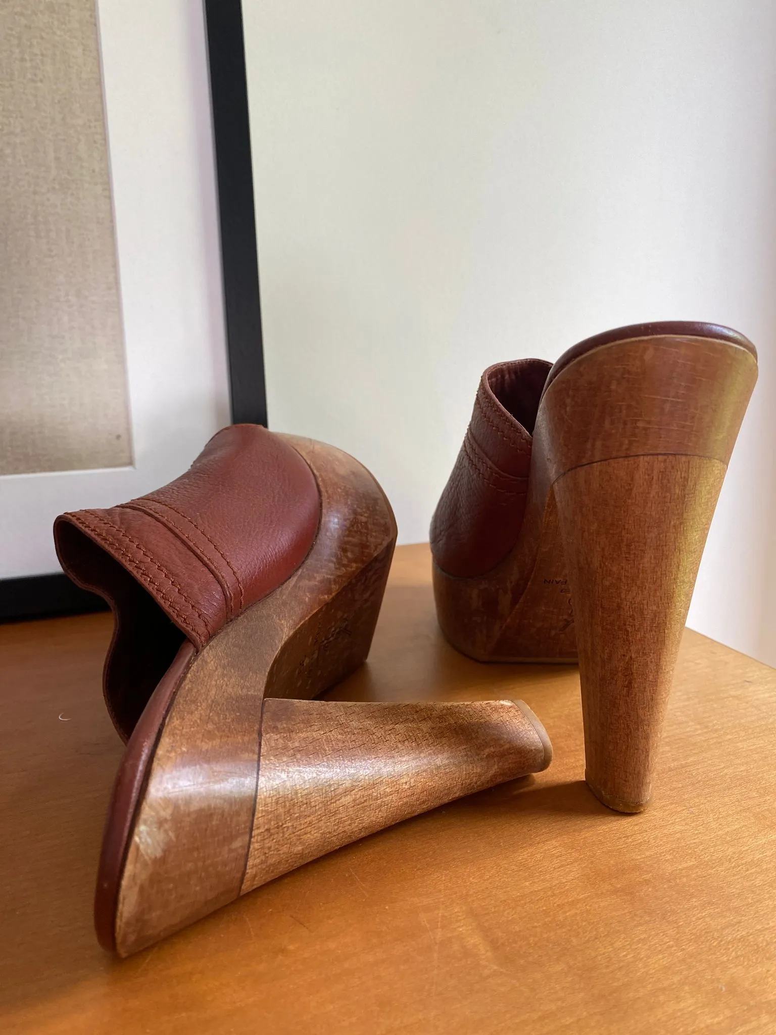Yves Saint Laurent platform sandals