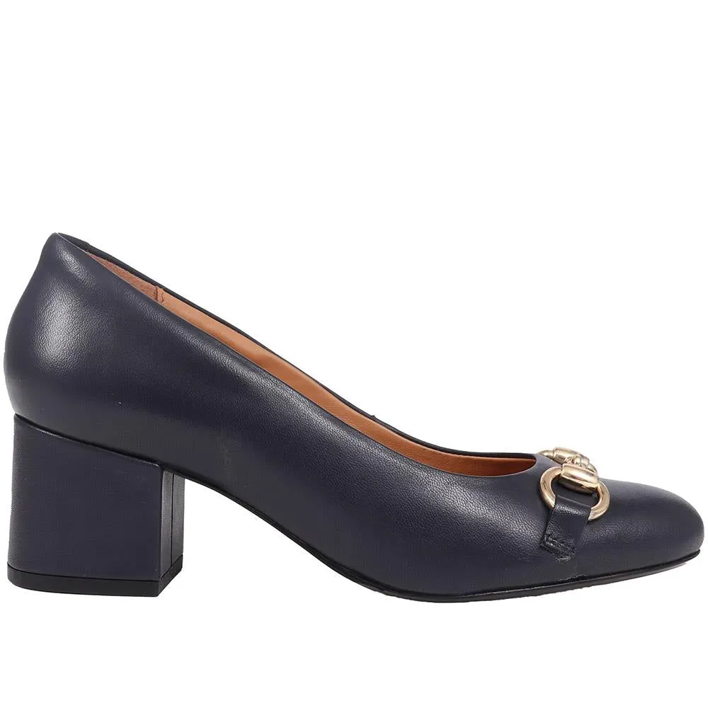 Zephy Leather Court Shoes - ZEPHY / 325 047
